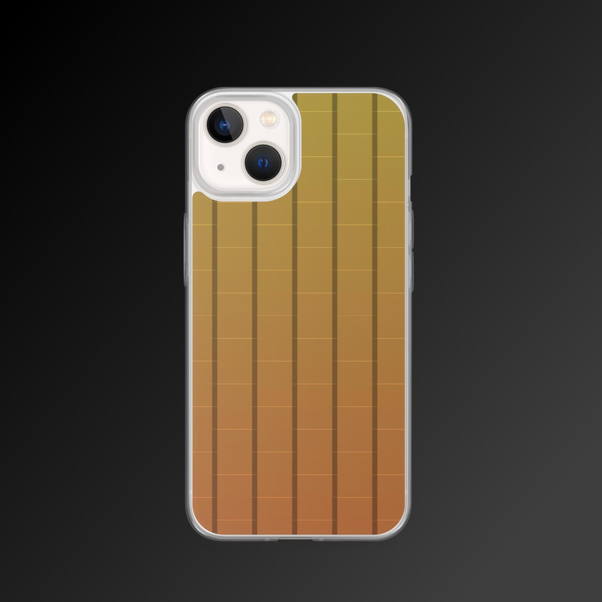 "Wheat pattern" clear iphone case - Clear iphone case - Ever colorful