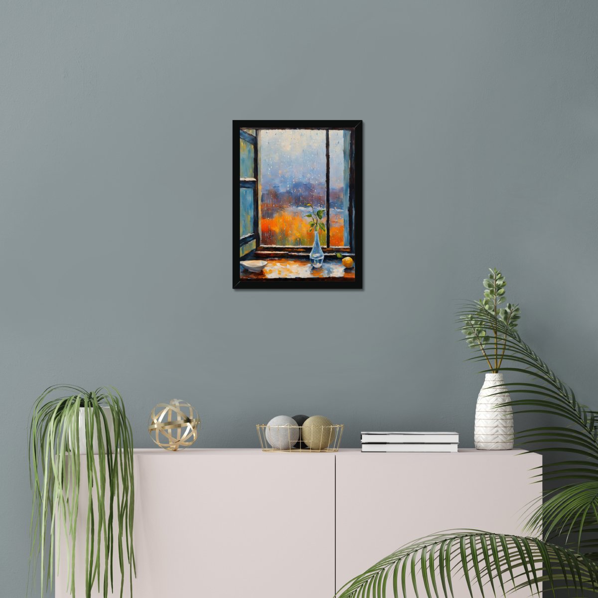 Window vase - Art print - Poster - Ever colorful