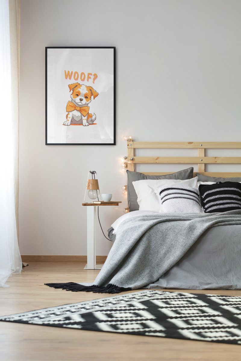 Woof - Art print - Poster - Ever colorful