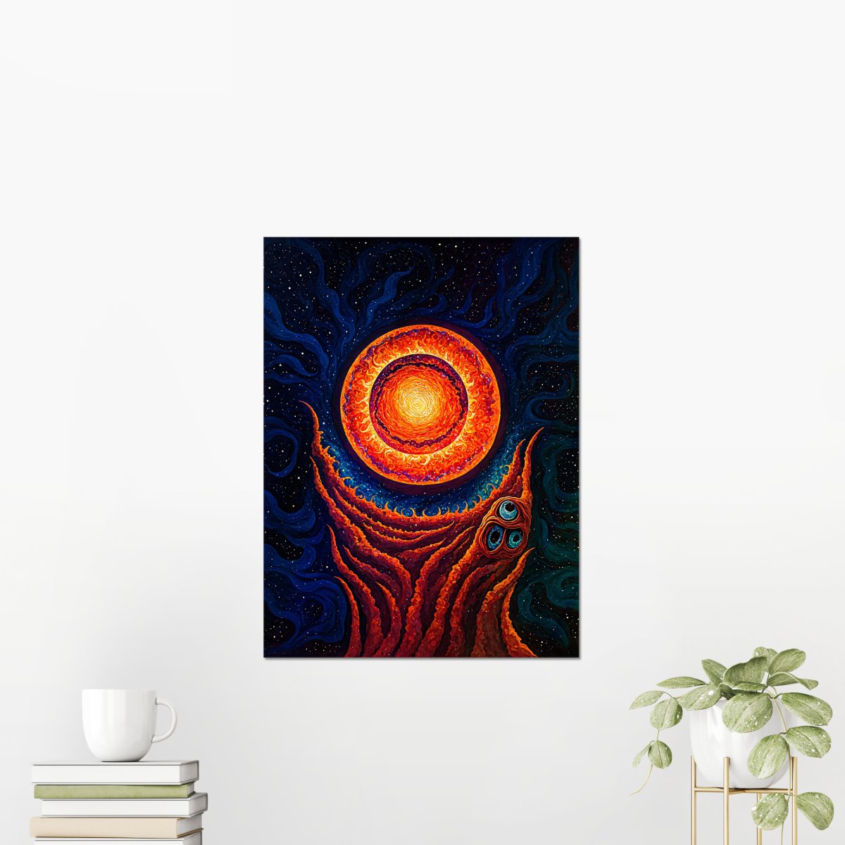 World eater - Art print - Poster - Ever colorful